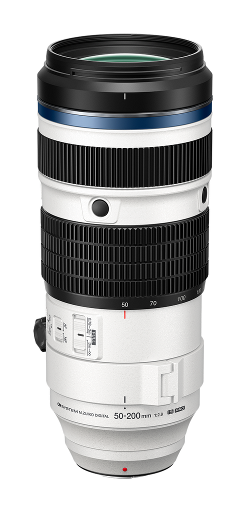 OM System M.ZUIKO Digital ED 50-200mm f/2.8 IS Pro Lens - White