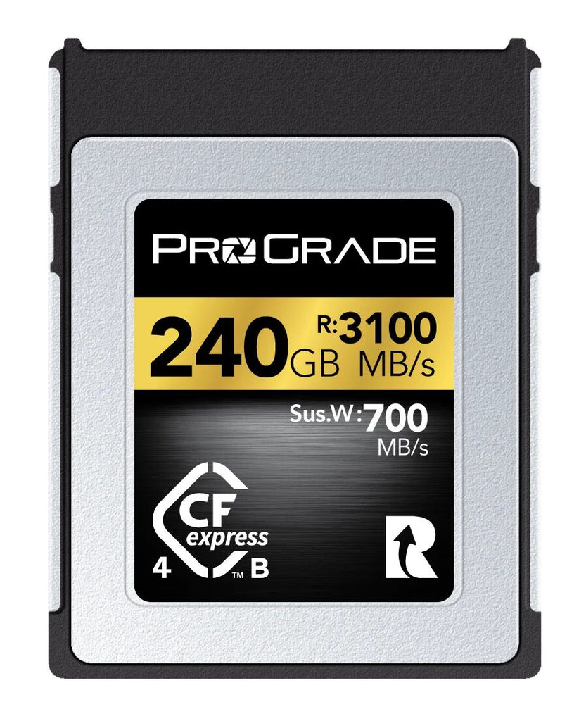 ProGrade Digital CFexpress 240GB Type B 4.0 Memory Card (Gold)