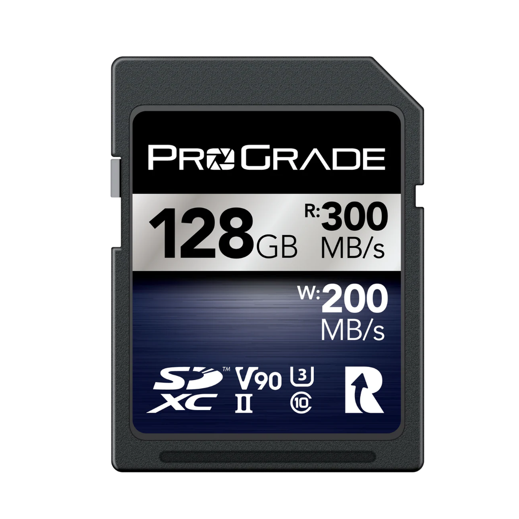 ProGrade Digital 128GB SDXC UHS-II V90 Memory Card (Iridium)