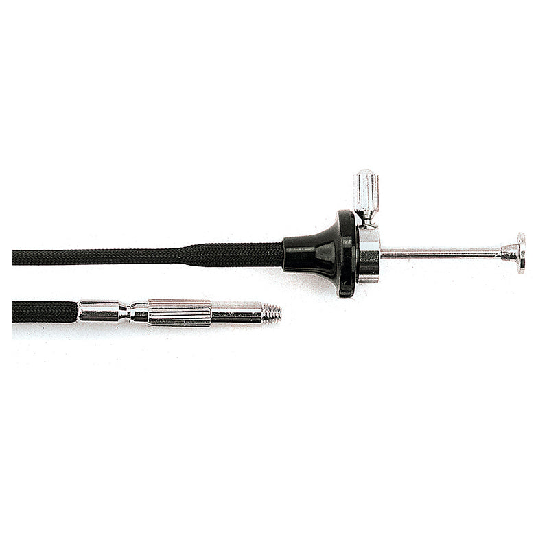Kaiser 6105 Cable Release, With Tightening Screw, With Black Fabric Covering - 50cm