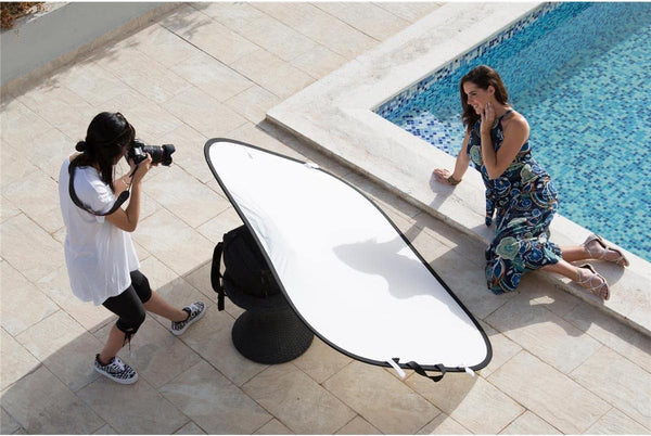 Manfrotto 1.8 x 1.2m Collapsible Reflector  (Sunfire/White)