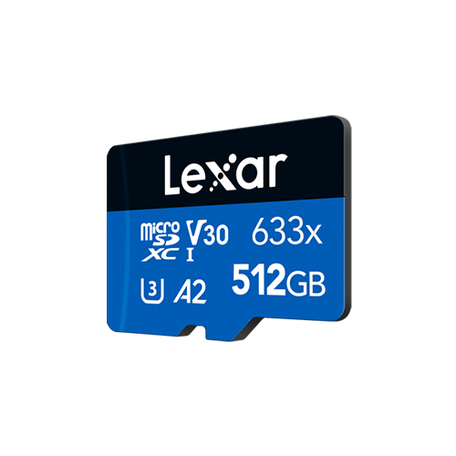 Lexar High-Performance 633X microSDXC UHS-I SDMI Card
