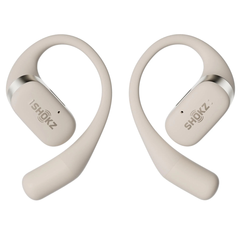 SHOKZ OpenFit True Wireless Headphones Beige