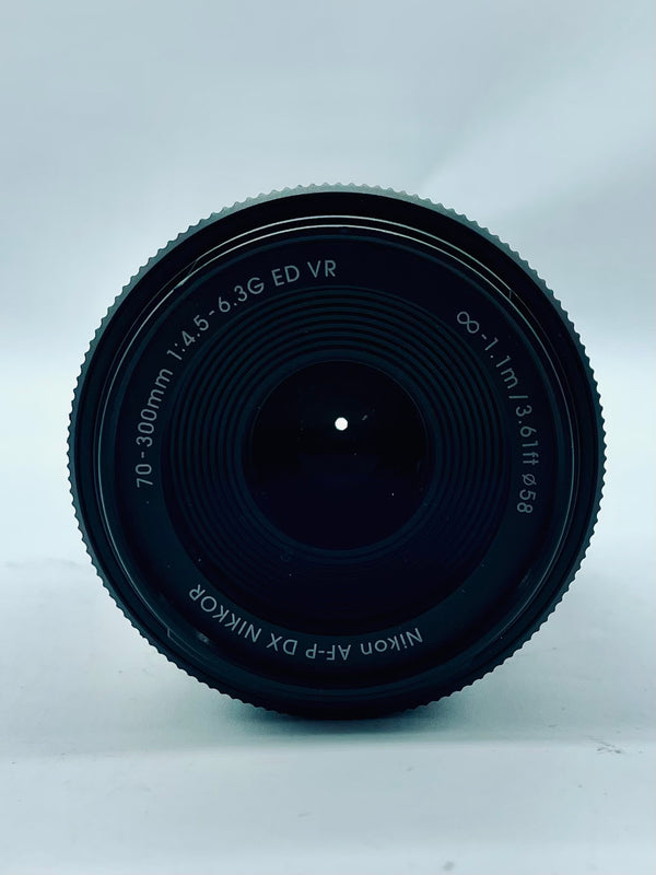 Nikon AF-P DX NIKKOR 70-300mm f/4.5-6.3G VR Lens with Box (Second Hand)