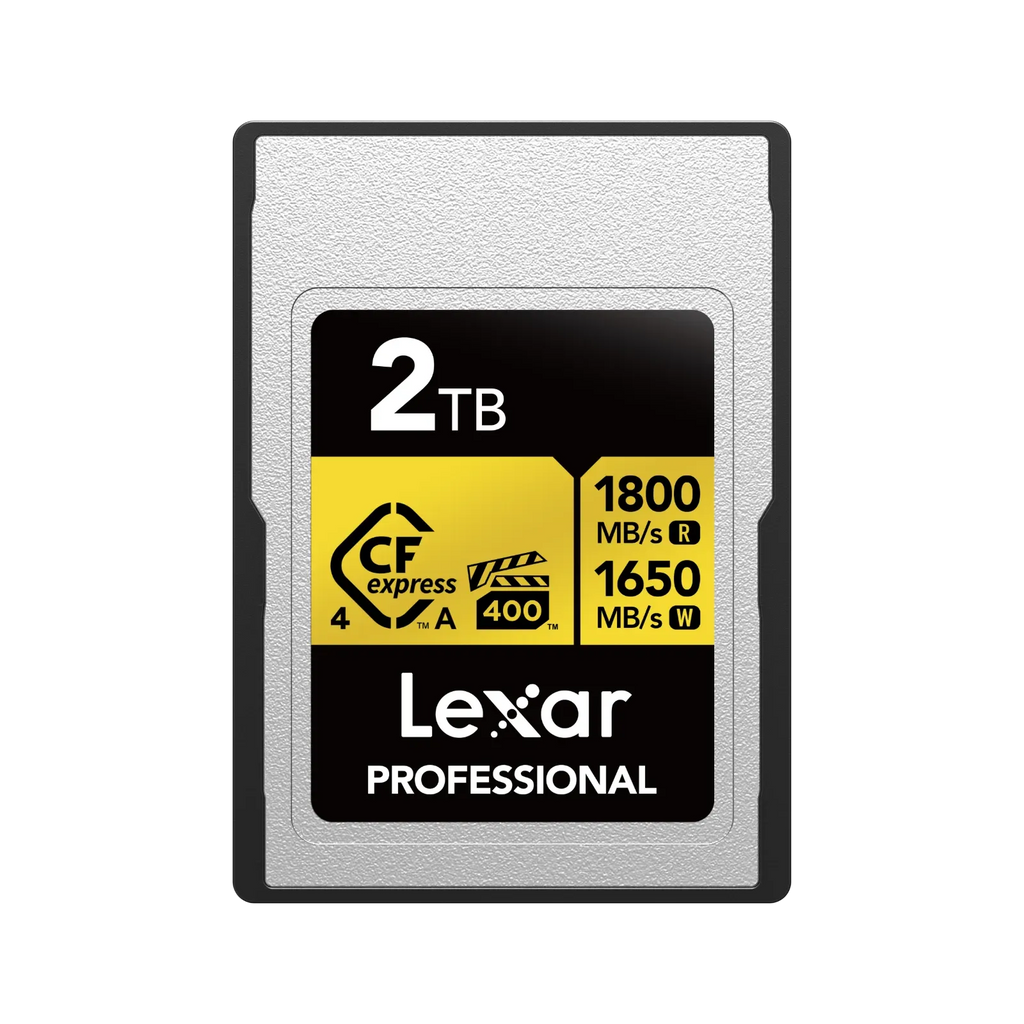 Lexar 2TB CFExpress 4.0 Type A Professional Gold Card