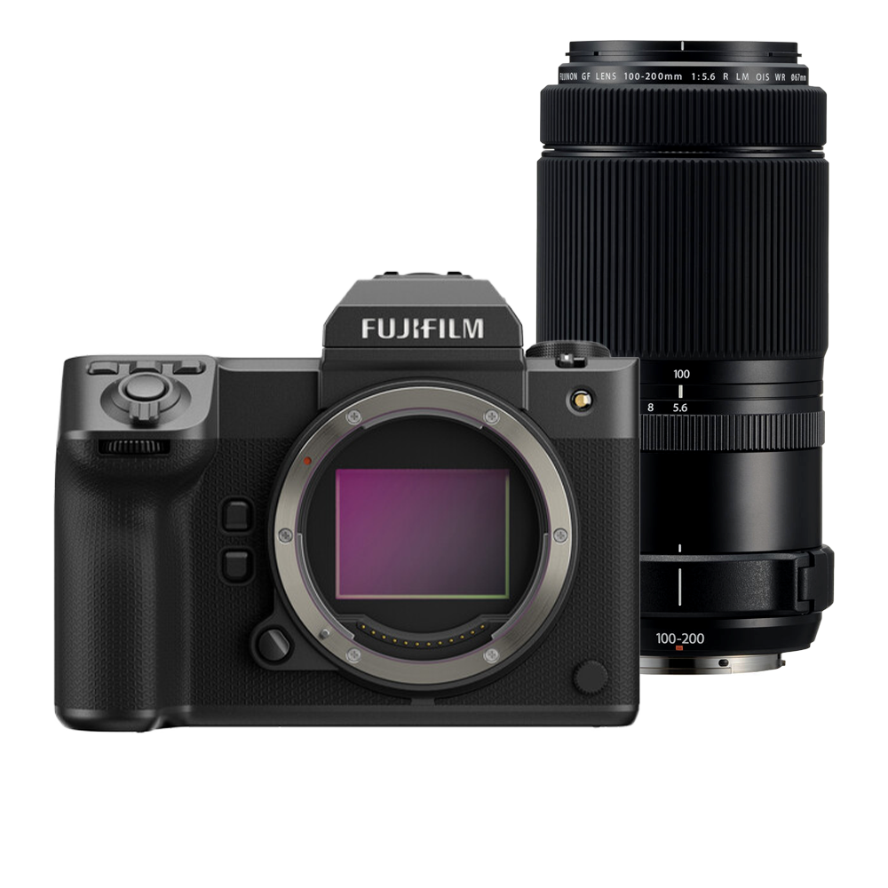 FUJIFILM GFX 100 II Medium Format Digital Camera with GF 100-200mm f/5.6 Lens