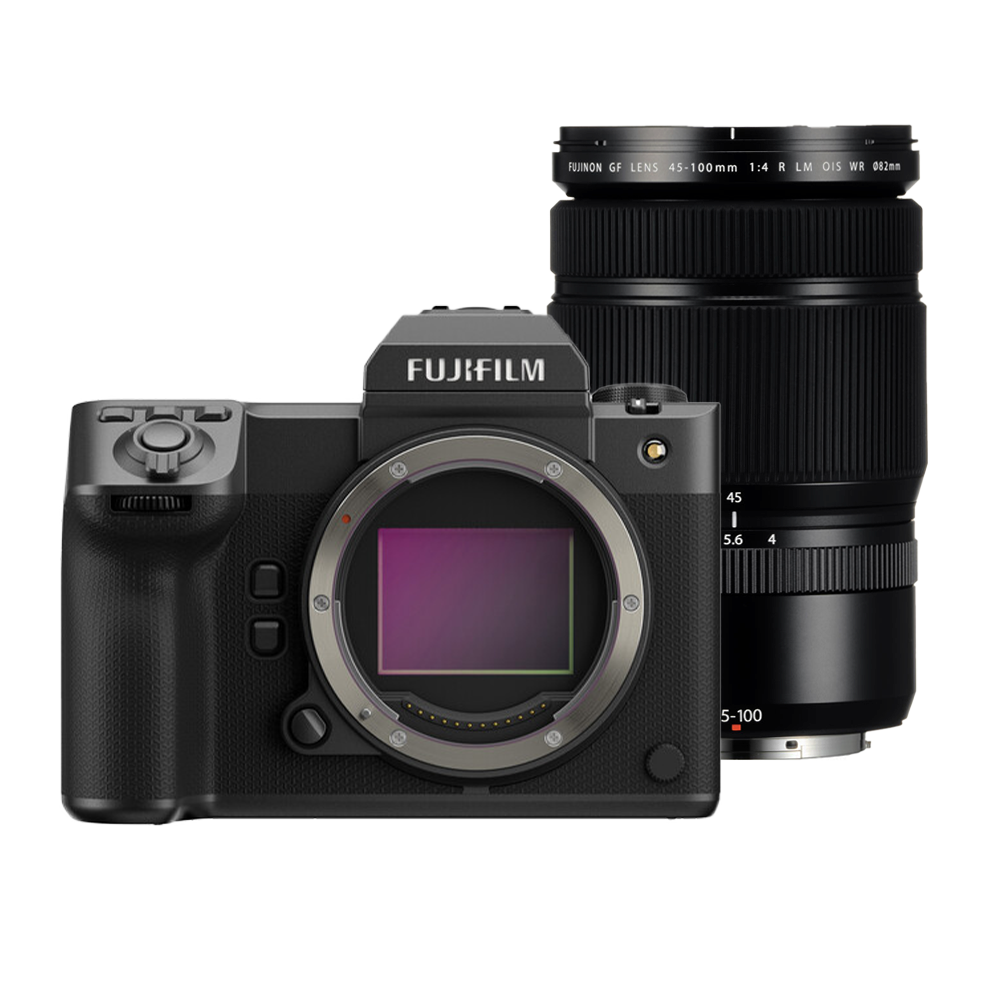 FUJIFILM GFX 100 II Medium Format Digital Camera with GF 45-100mm f/4 Lens