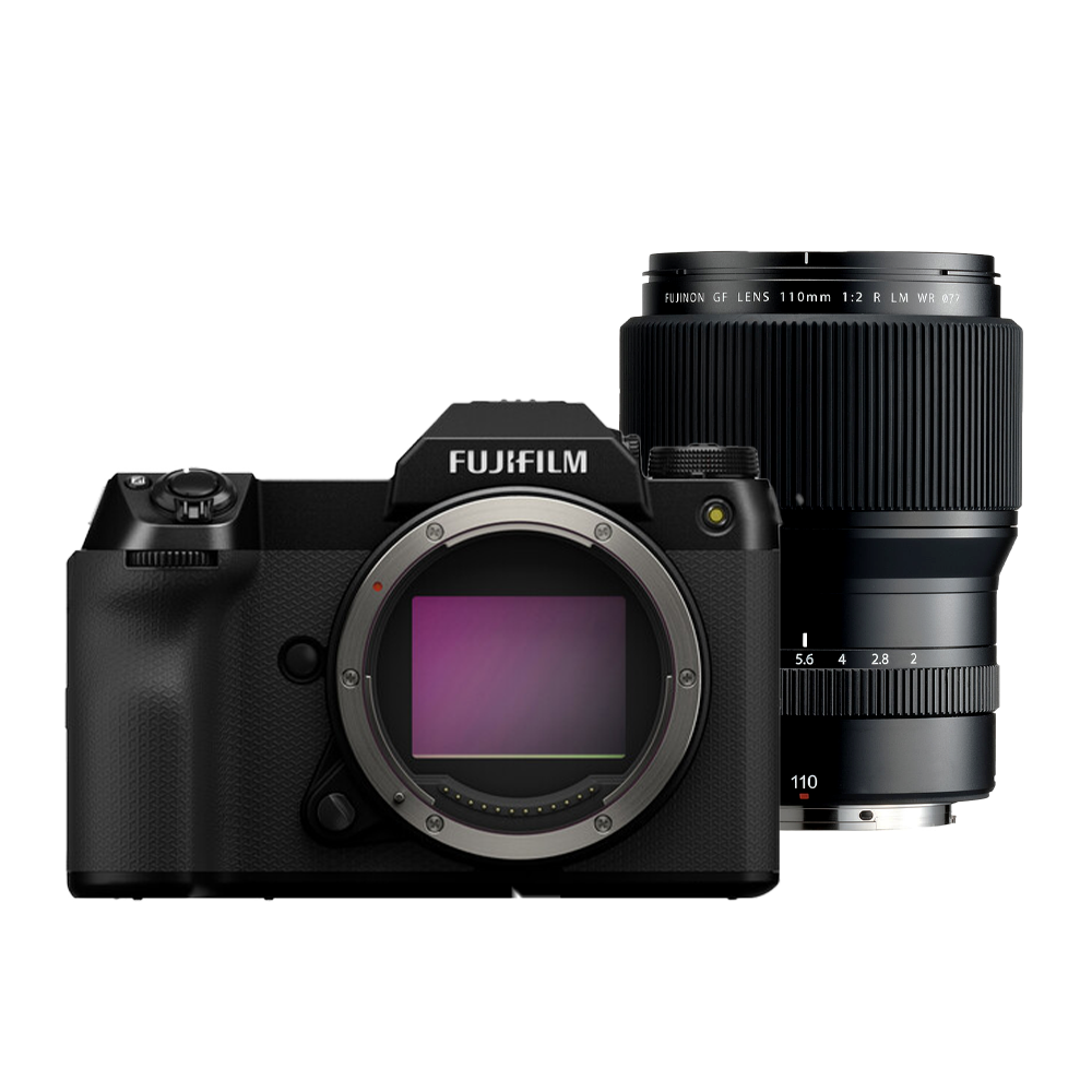 FUJIFILM GFX 100S II Medium Format Digital Camera with GF 110mm f/2 Lens