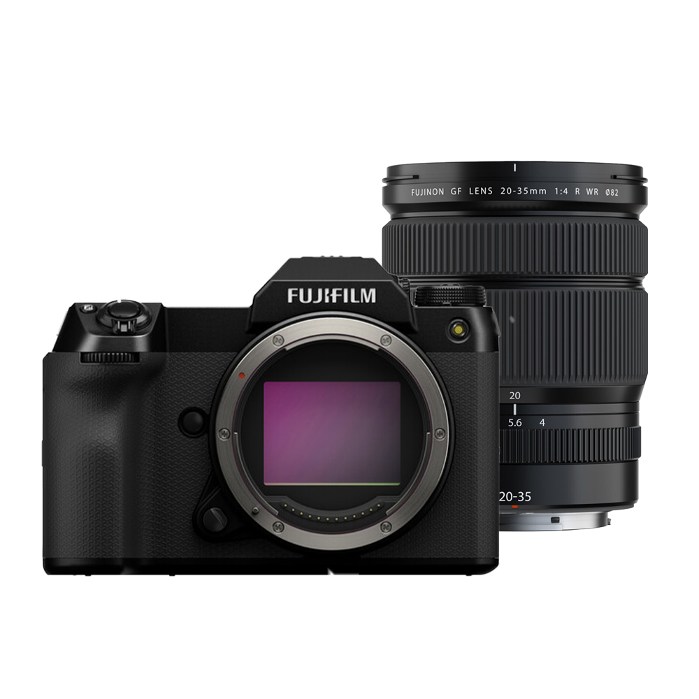 FUJIFILM GFX 100S II Medium Format Digital Camera with GF 20-35mm f/4 Lens