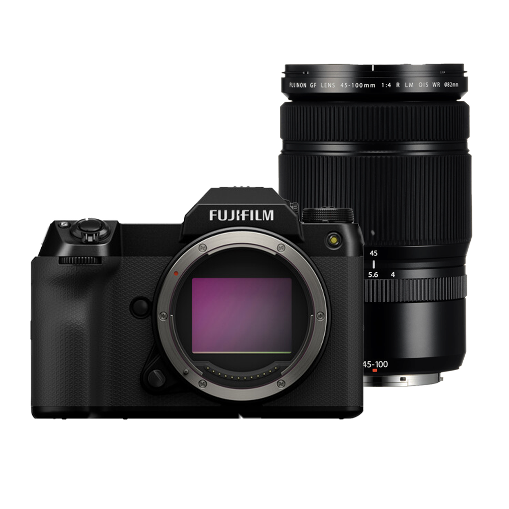 FUJIFILM GFX 100S II Medium Format Digital Camera with GF 45-100mm f/4 Lens