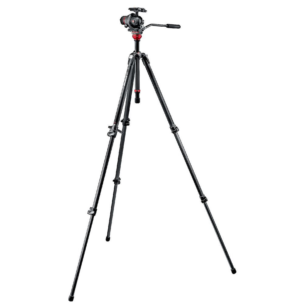 Manfrotto 755CXB Magnesium Fibre Tripod + 055M8 Hybrid Video Head