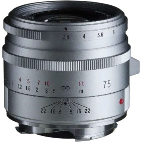 Voigtlander APO SKOPAR 75mm f/2.8 Aspherical VM (Silver) - Leica M Mount
