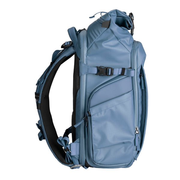 Summit Creative Large Metropolis 32L Roll Top Backpack (Blue)