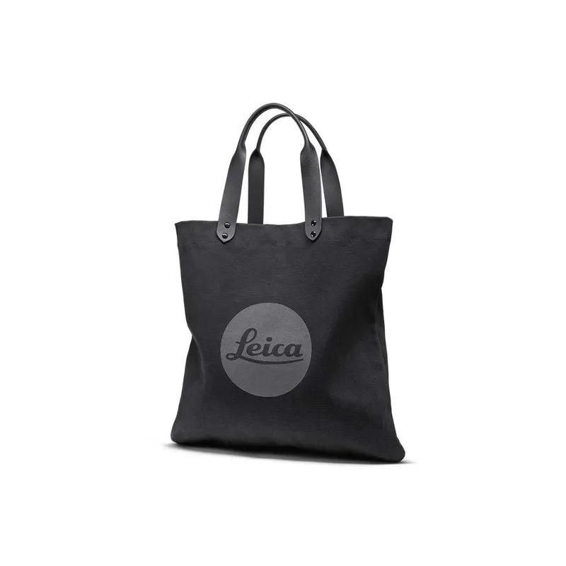 LEICA Shopping Bag, Washed Canvas, Black
