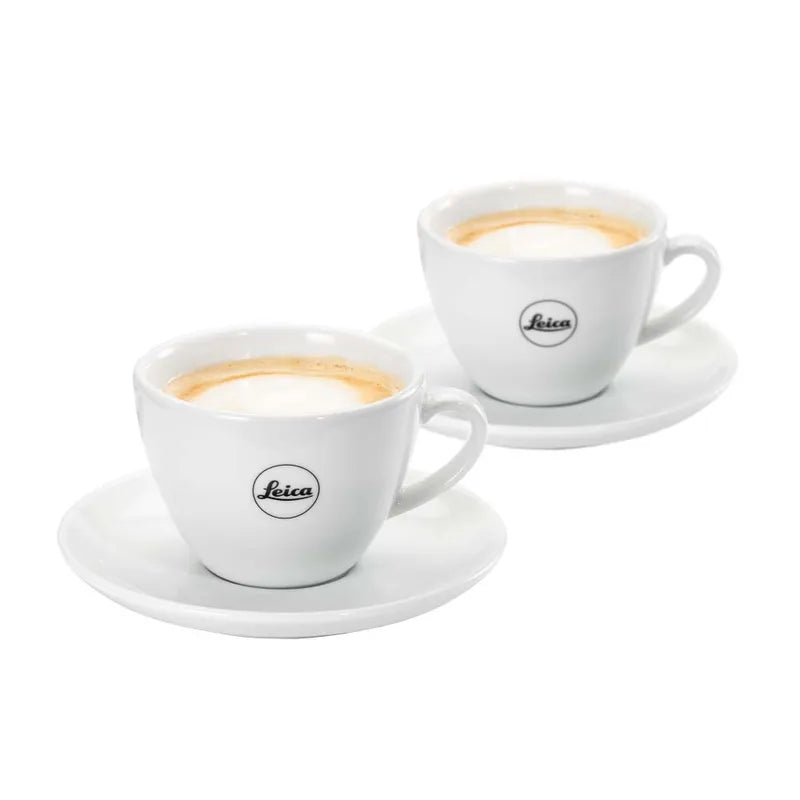LEICA Coffee Cup Set for 2, Porcelain