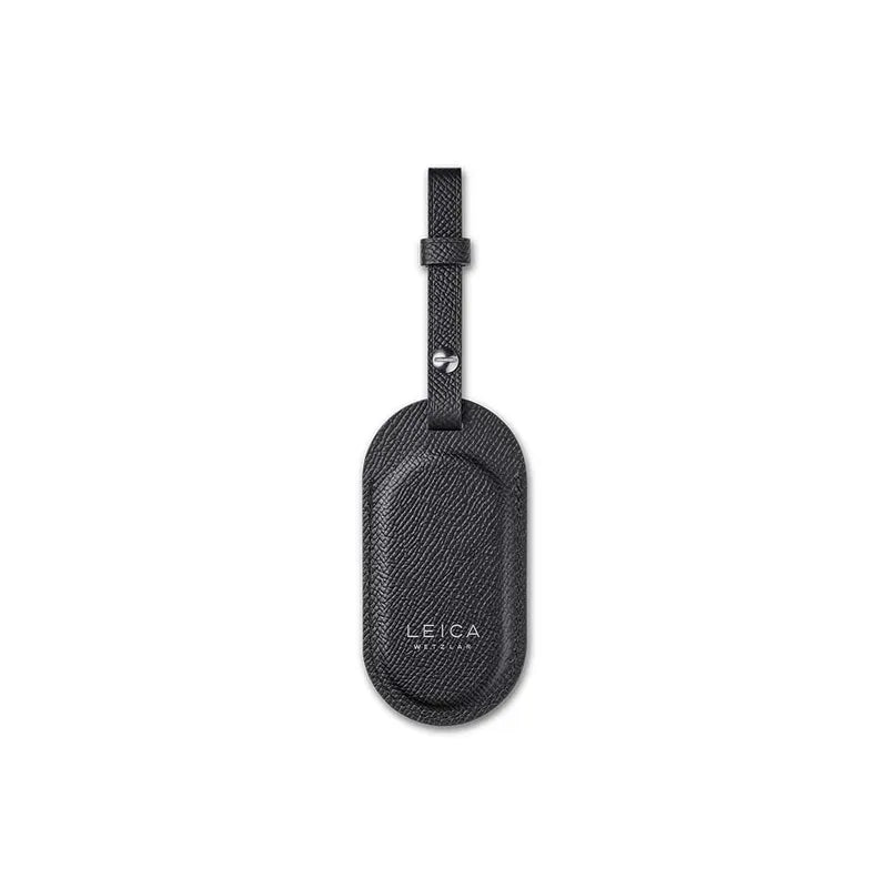Leica Luggage Tag - Black Leather