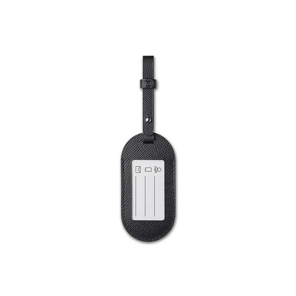 Leica Luggage Tag - Black Leather