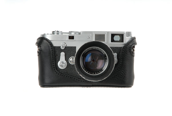 Artisan and Artist Black Leather Camera Half Case for Leica M2 M3 M4 M6 MP