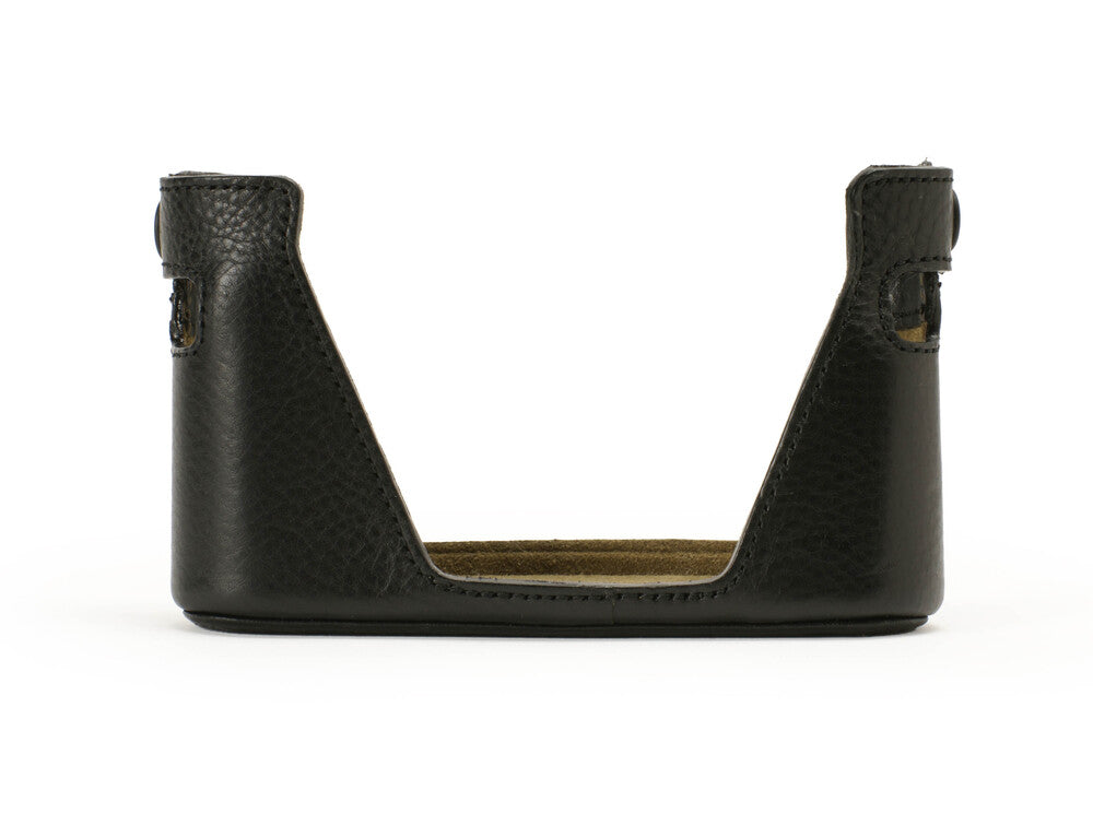 Artisan and Artist Black Leather Half Case for Leica M9 Camera