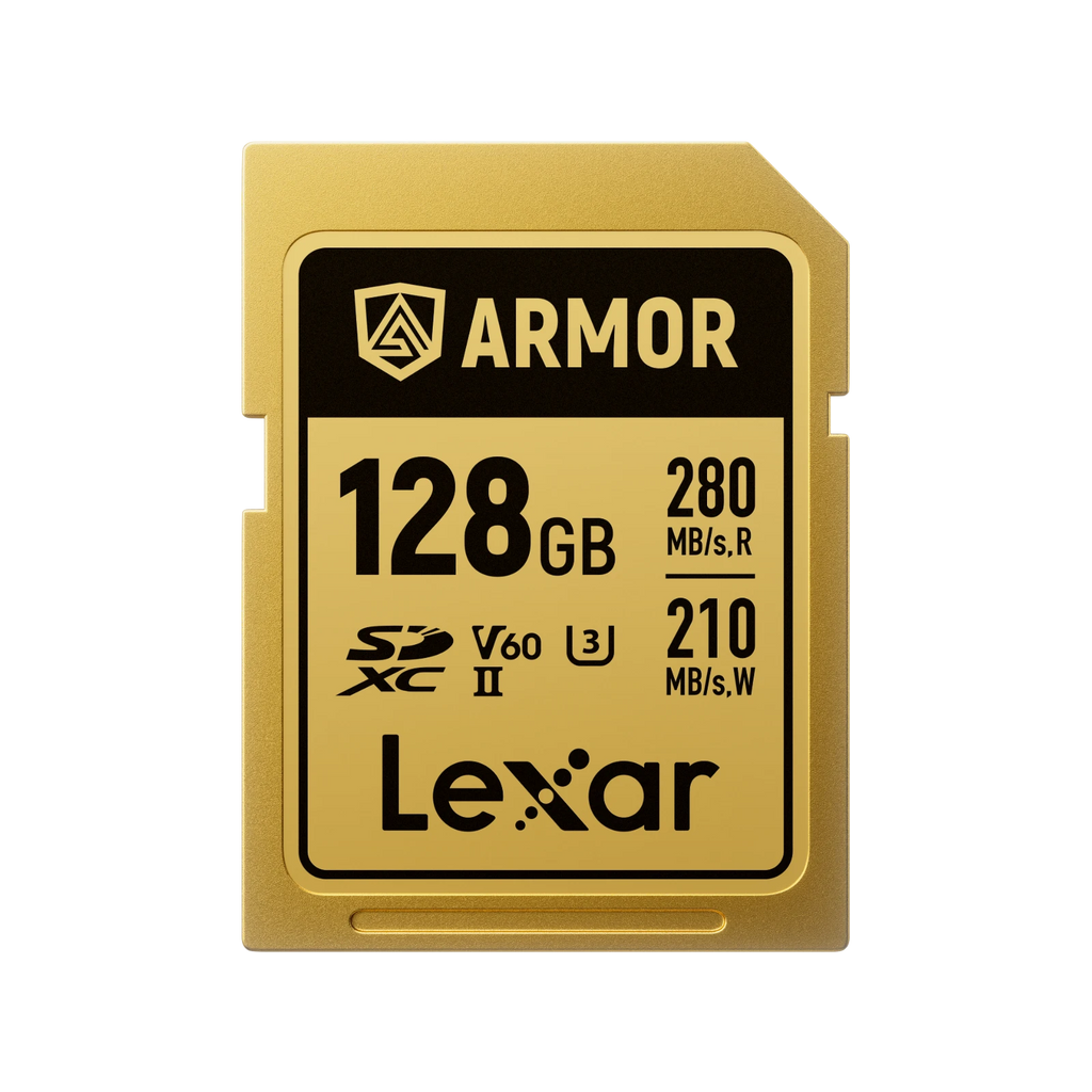 Lexar Armor Gold Pro SDXC UHS-II Card 128GB