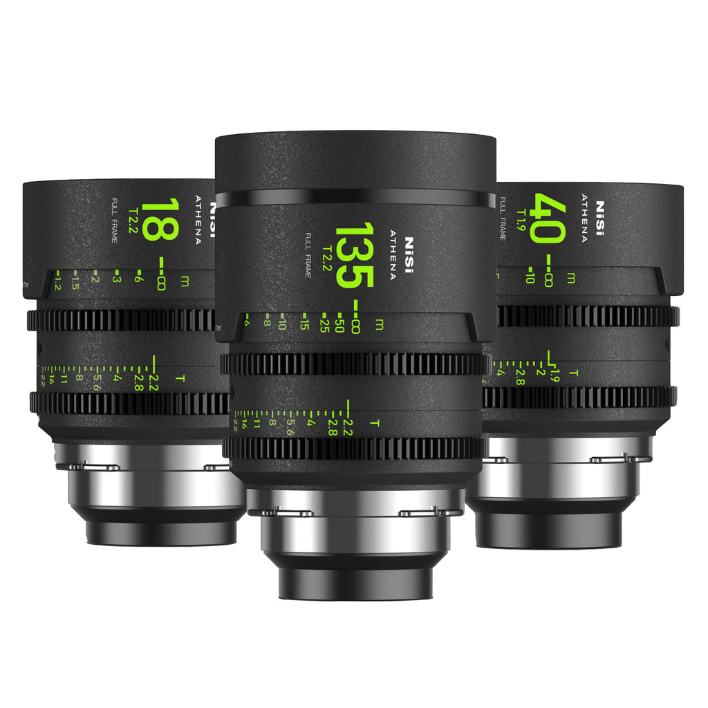 NiSi Athena Prime FF Cine Lens Add-On Kit - PL Mount [18/40/135]