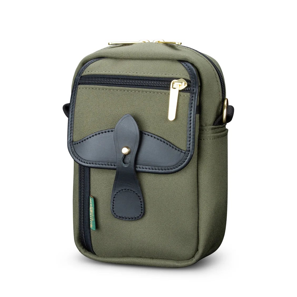Billingham Airline Stowaway Camera Bag - Sage FibreNyte / Black Leather