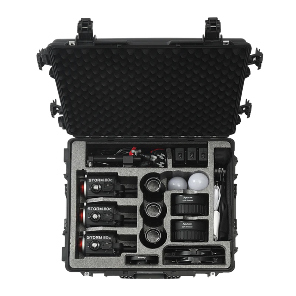 Aputure Storm 80C BLAIR-CG LED 3 Light Kit