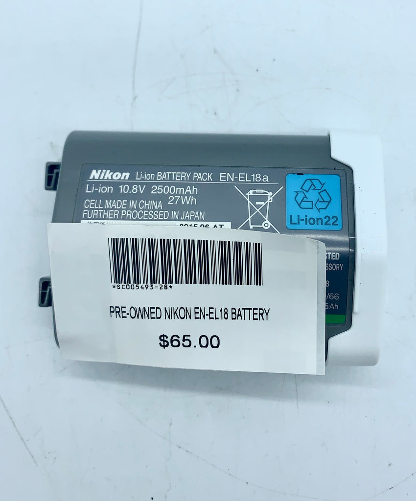 Nikon EN-EL18 Battery (Second Hand)