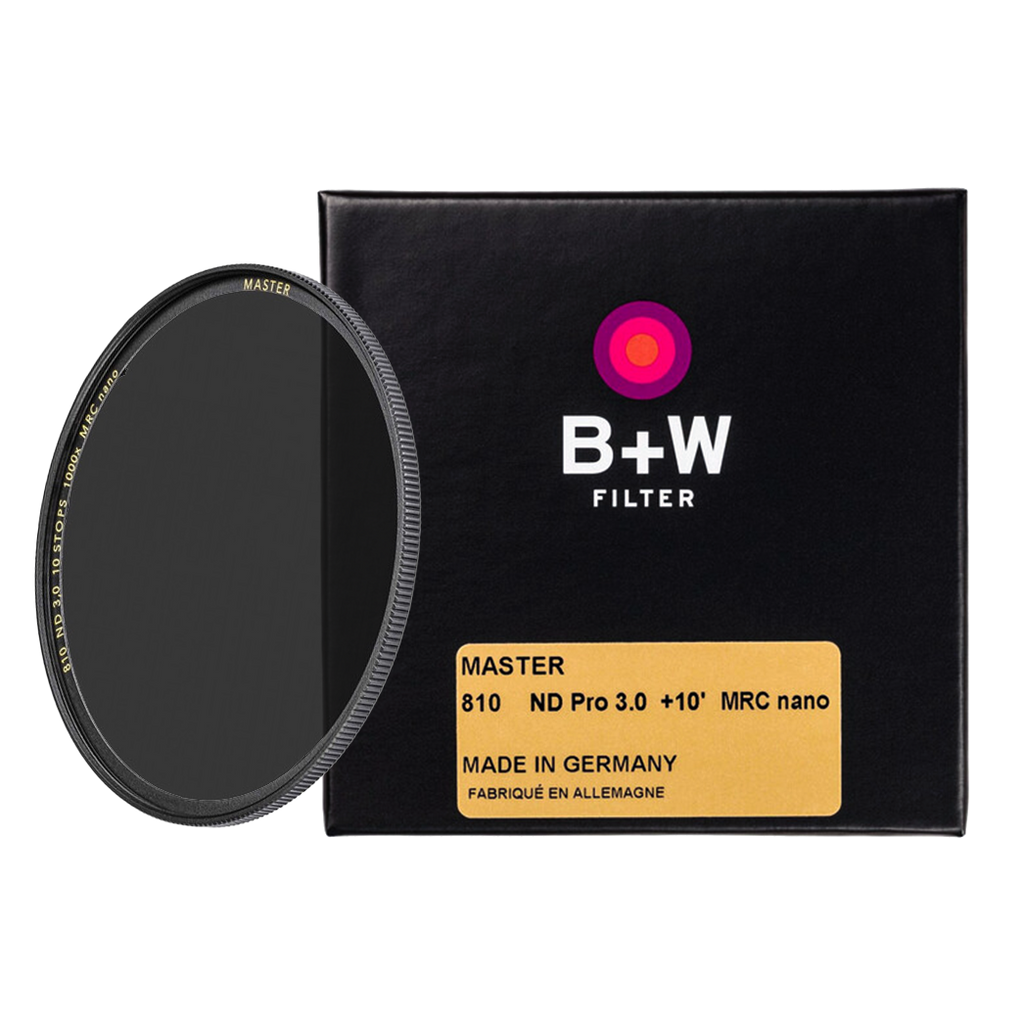 B+W 810 MRC Nano Master ND Filter 3.0 (10 Stop) - 55mm