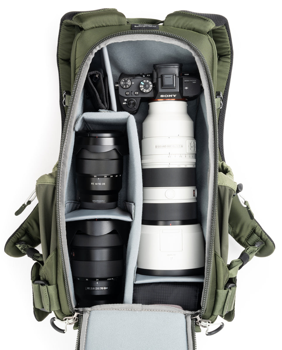 Think Tank Mindshift BackLight Sprint 15L Photo Daypack (Montane Green ...