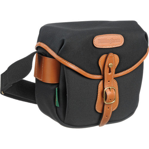 Billingham Hadley Digital Camera Bag - Black Canvas / Tan Leather