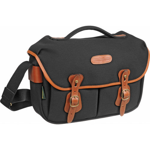 Billingham Hadley Pro Camera Bag - Black Canvas / Tan Leather