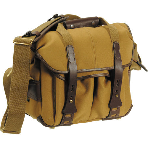 Billingham 207 Camera Bag - Khaki FibreNyte / Chocolate Leather