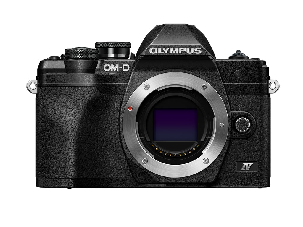 Olympus OM-D E-M10 Mark IV Mirrorless Compact Pro Camera Body Black