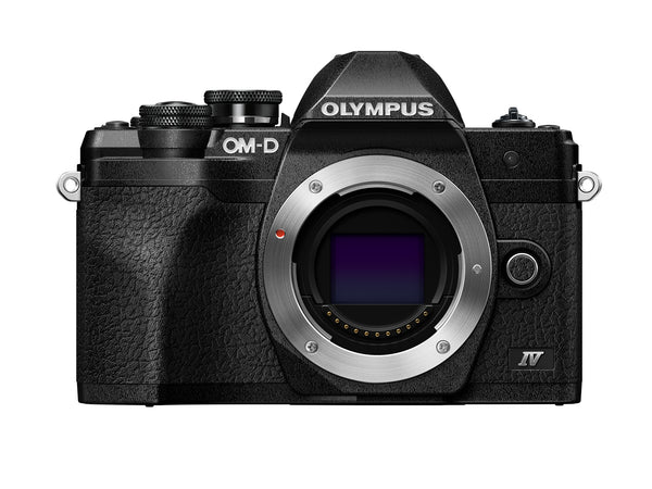 Olympus OM-D E-M10 Mark IV Mirrorless Camera with 14-42mm Lens (Black)