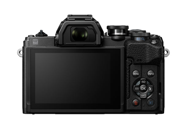Olympus OM-D E-M10 Mark IV Mirrorless Compact Pro Camera Body Black