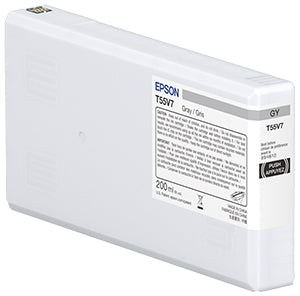 Epson UltraChrome Pro10 200ml Gray Ink Cartridge for P5360