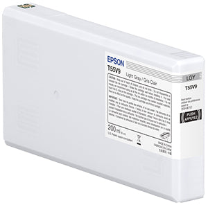 Epson UltraChrome Pro10 200ml Light Gray Ink Cartridge for P5360