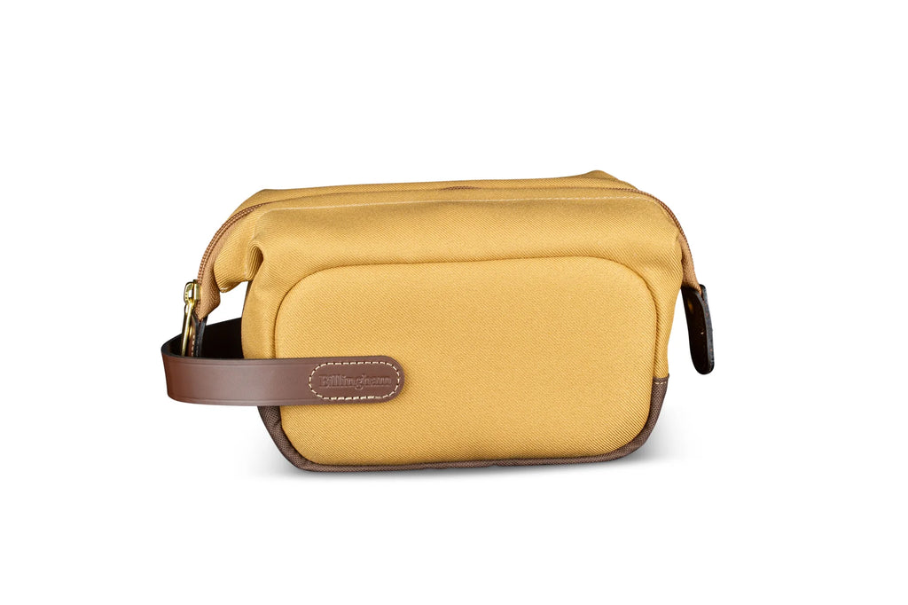 Billingham Capsule 1 Camera Pouch - Khaki FibreNyte / Chocolate Leather