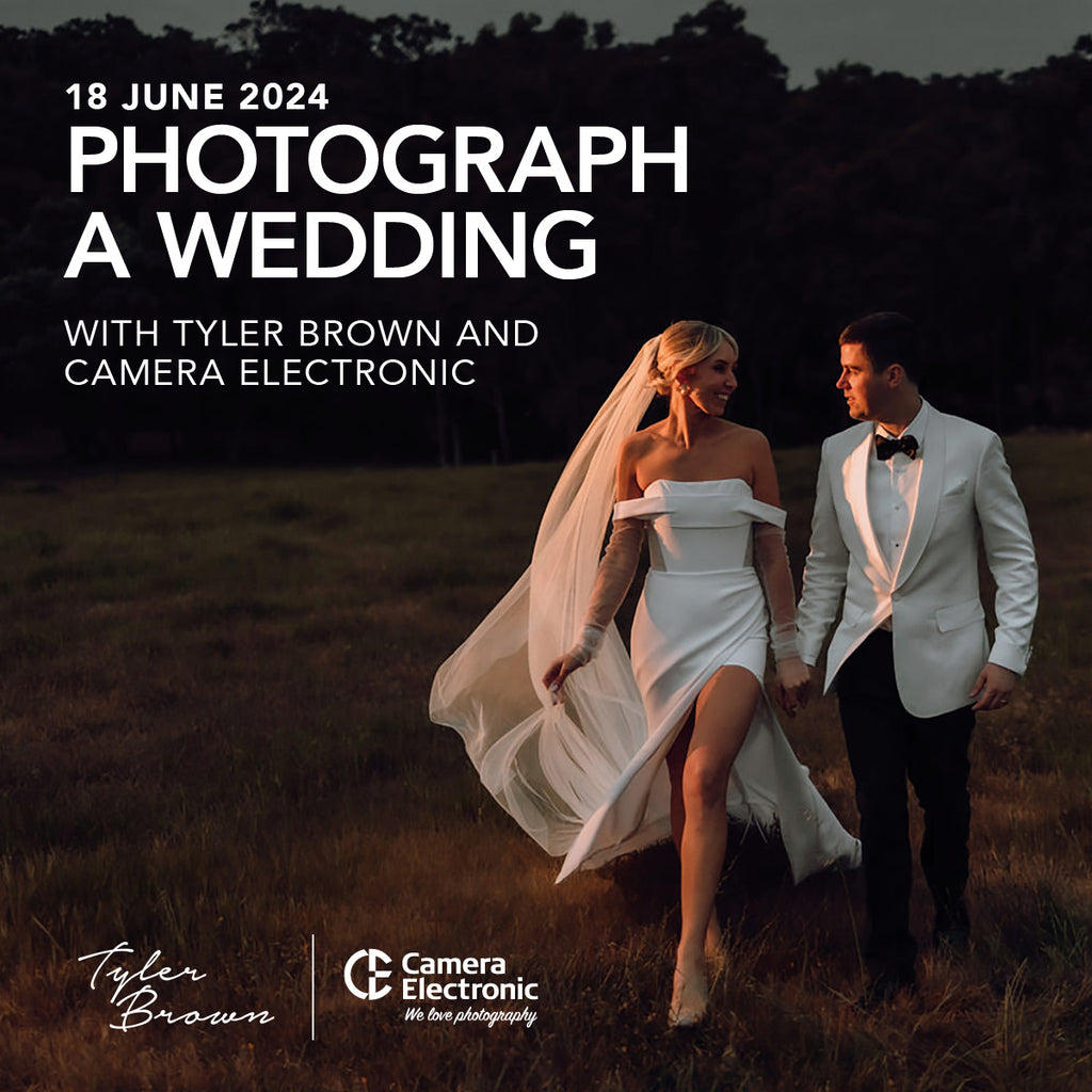 Photograph a Wedding with Tyler Brown and Camera Electronic
