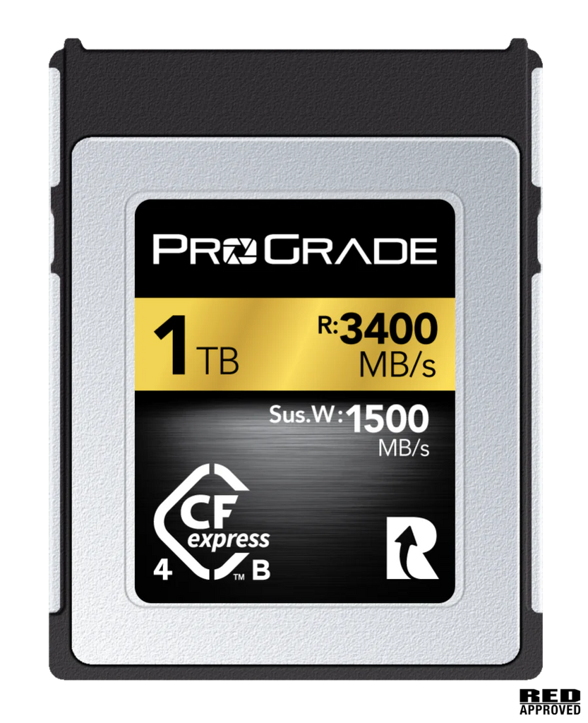 ProGrade CFexpress Type B 4.0 1TB Gold Memory Card