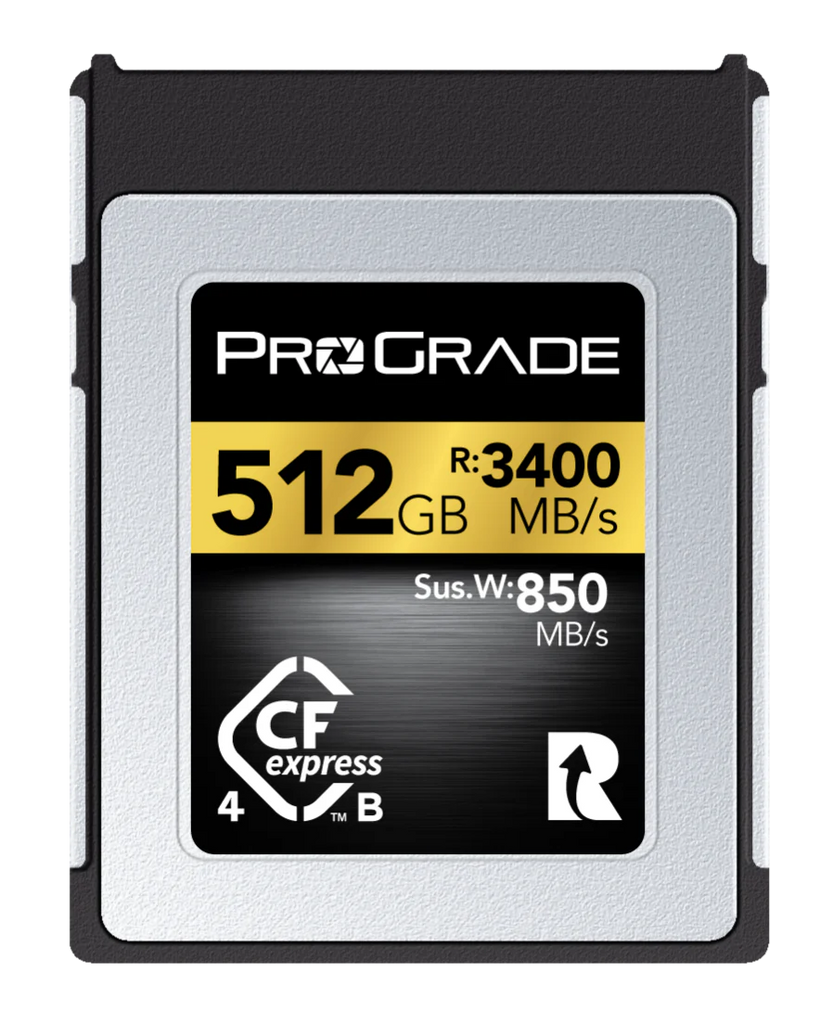 ProGrade CFexpress Type B 4.0 512GB Gold Memory Card