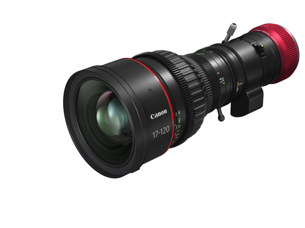 Canon Cine-Servo 17-120mm T2.95-3.9 RF Mount Cinema Lens (CN7x17 KAS T/R1)