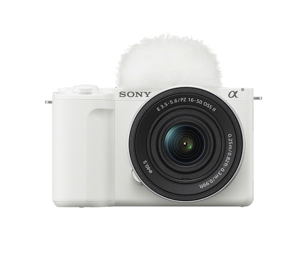 Sony ZV-E10 II Mirrorless Camera with E 16-50mm f/3.5-5.6 OSS II Lens (White)