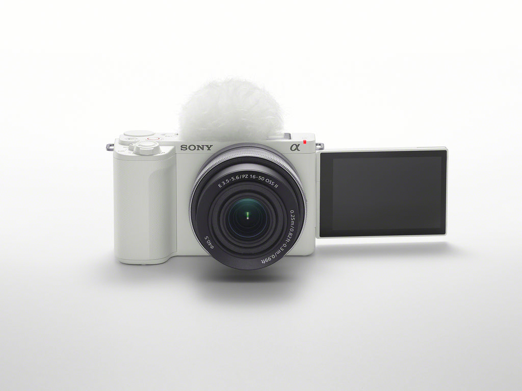 SONY ZV-E10 ホワイト Sony ZV-E10 II Mirrorless Camera with 16-50mm Lens | White