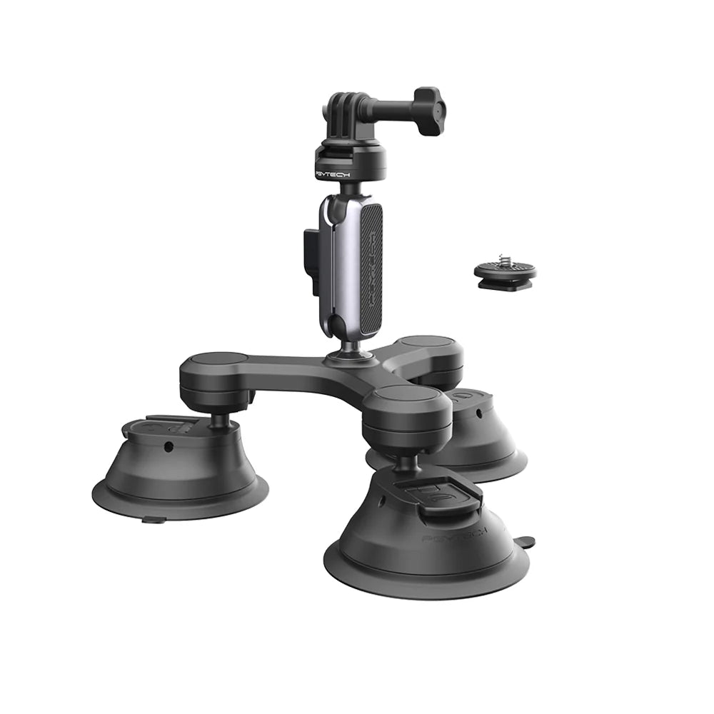 PGYTECH Three-Arm CapLock Suction Mount