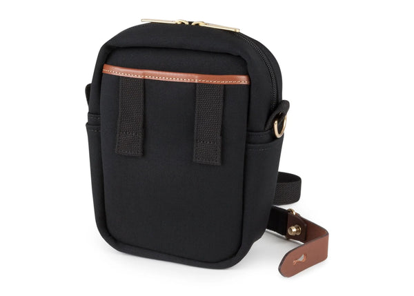 Billingham Compact Stowaway Camera Bag - Black Canvas / Tan Leather