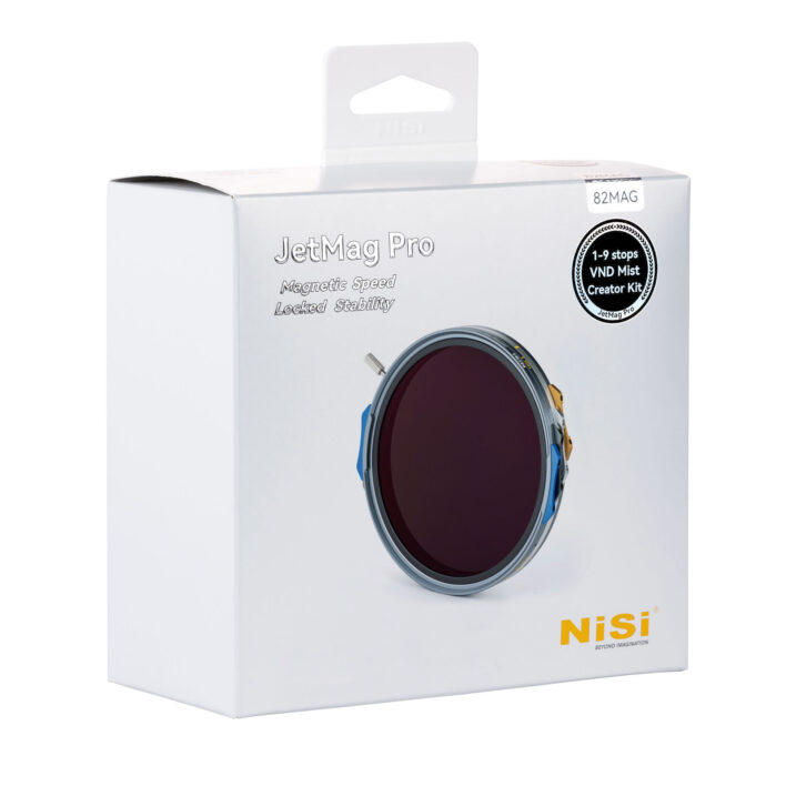 NiSi JetMag Pro VND 1-9 Stops VND Mist Creative 82MAG Magnetic Filter Kit