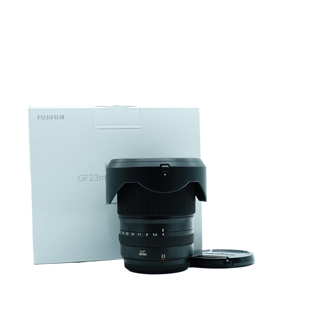 Fujifilm GF 23mm f4 R LM WR Lens, As new in Box SN: 07C00076 Second Hand