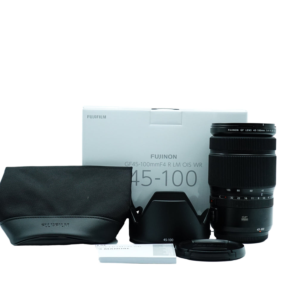 Fujifilm GF 45-100mm f4 R LM OIS WR Lens, As new in Box SN: 46A00583 Second Hand